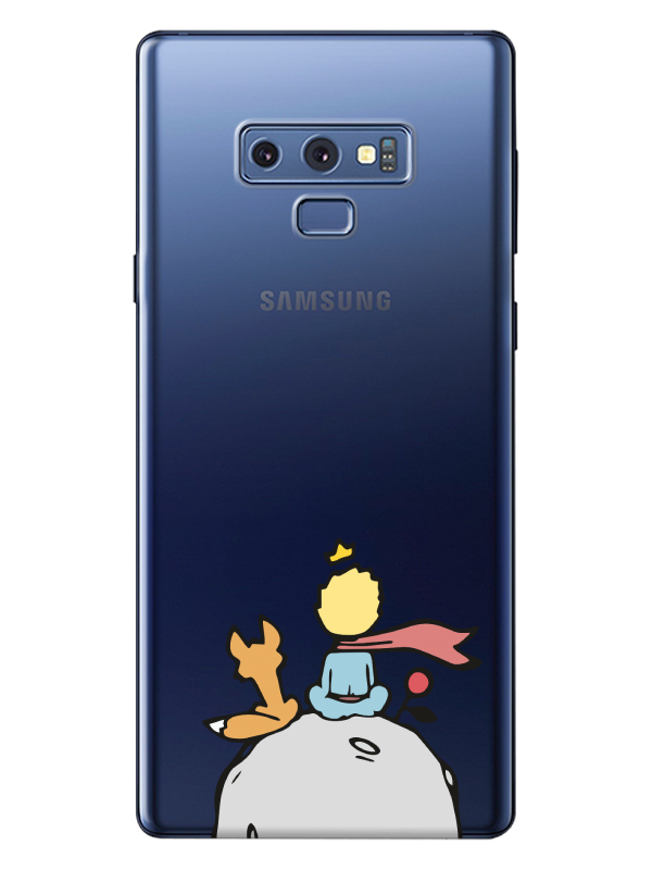 Samsung%20Note%209%20Küçük%20Prens%20Şeffaf%20Telefon%20Kılıfı