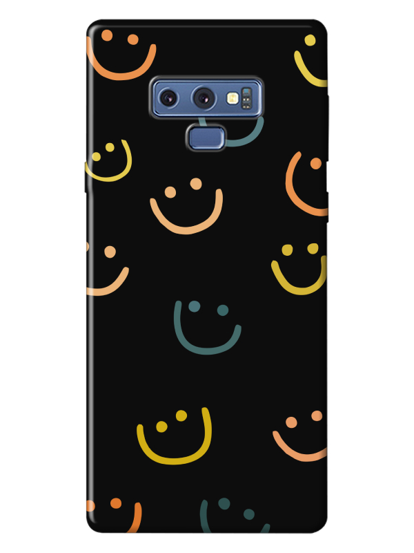 Samsung%20Note%209%20Emoji%20Gülen%20Yüz%20Siyah%20Telefon%20Kılıfı