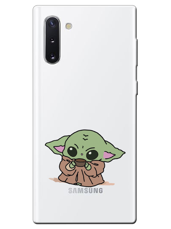 Samsung%20Note%2010%20Baby%20Yoda%20Şeffaf%20Telefon%20Kılıfı