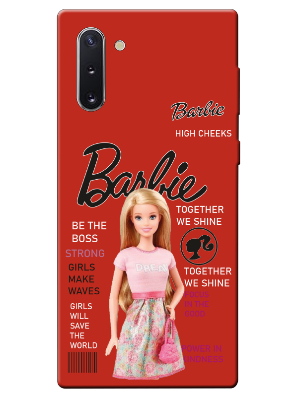 Samsung%20Note%2010%20Barbie%20Kırmızı%20Telefon%20Kılıfı