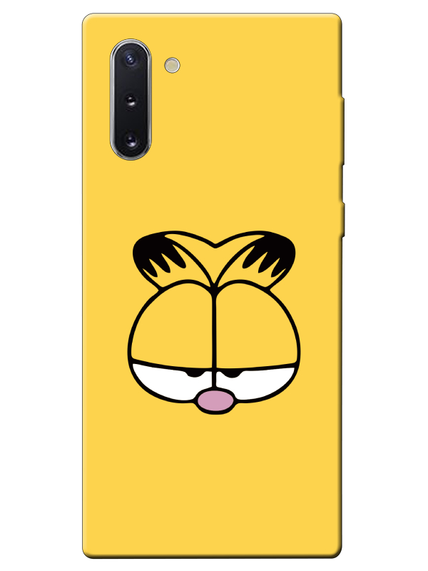 Samsung%20Note%2010%20Garfield%20Sarı%20Telefon%20Kılıfı