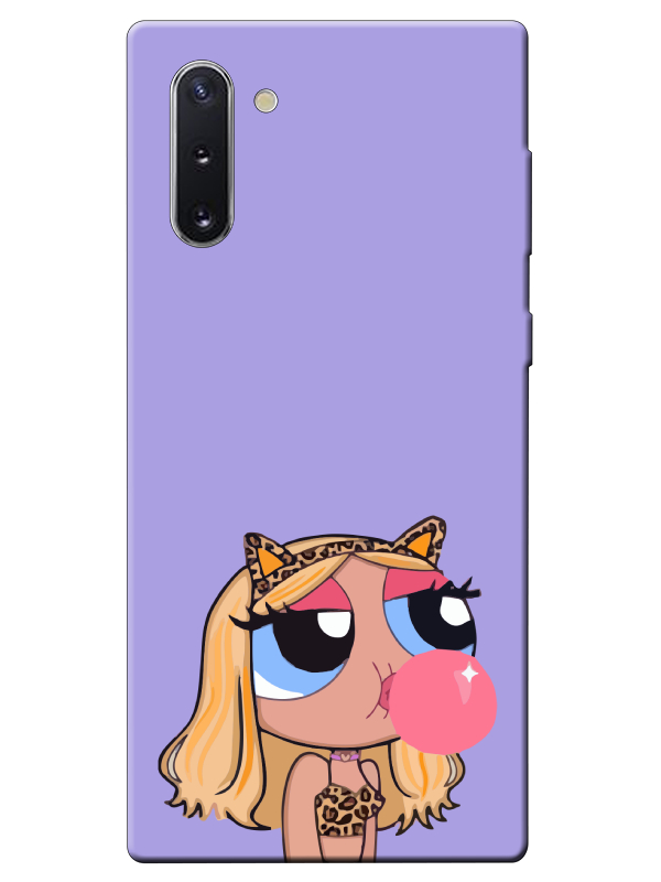 Samsung%20Note%2010%20Powerpuff%20Girls%20Lila%20Telefon%20Kılıfı