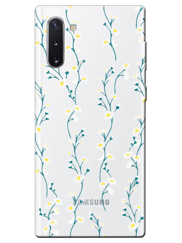 Samsung%20Note%2010%20Papatya%20Sarmaşığı%20Şeffaf%20Telefon%20Kılıfı