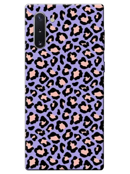 Samsung%20Note%2010%20Leopar%20Desenli%20Lila%20Telefon%20Kılıfı