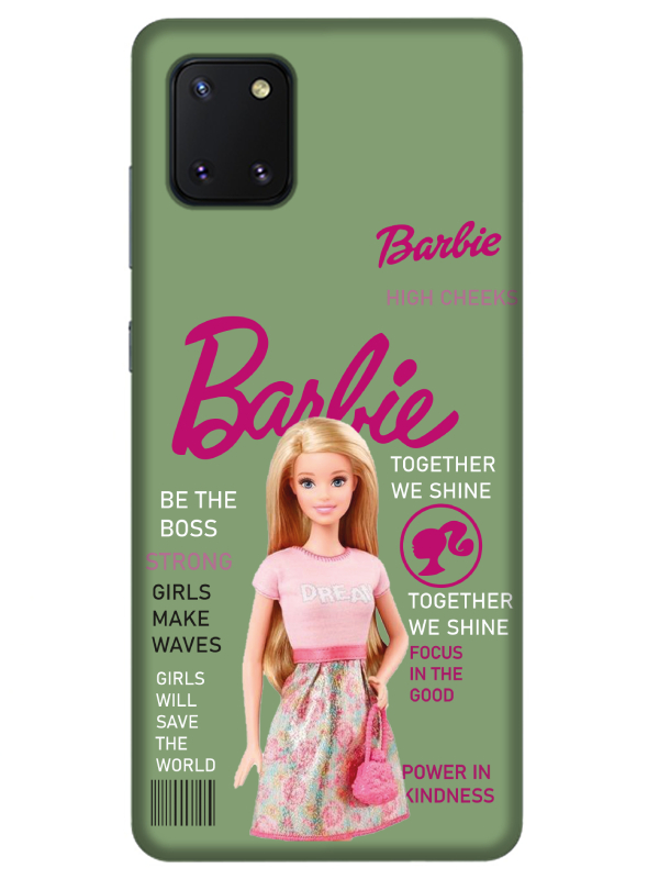 Samsung%20Note%2010%20Lite%20Barbie%20Yeşil%20Telefon%20Kılıfı