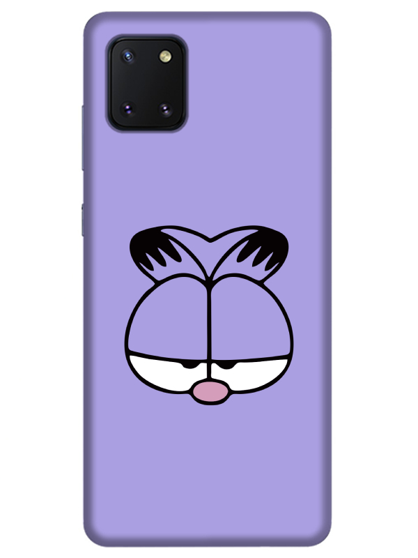 Samsung%20Note%2010%20Lite%20Garfield%20Lila%20Telefon%20Kılıfı