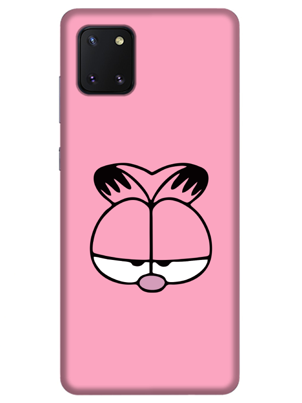 Samsung%20Note%2010%20Lite%20Garfield%20Pembe%20Telefon%20Kılıfı