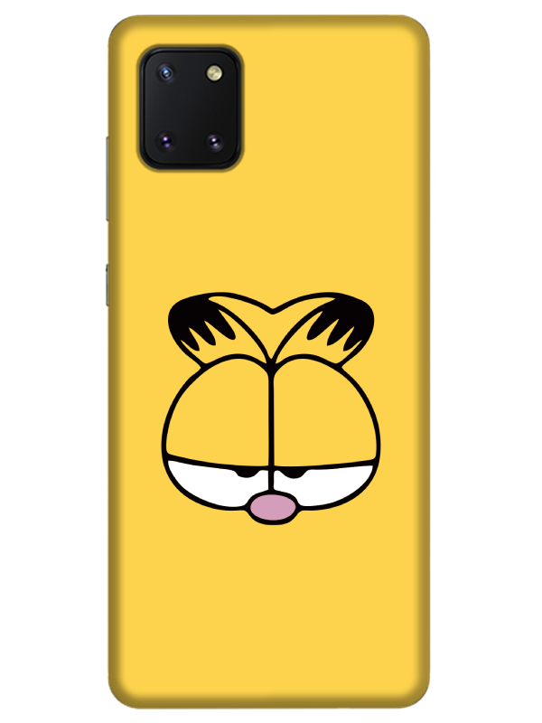 Samsung%20Note%2010%20Lite%20Garfield%20Sarı%20Telefon%20Kılıfı