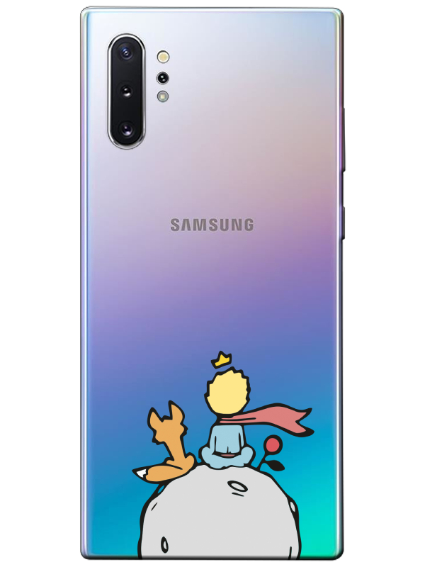 Samsung%20Note%2010%20Plus%20Küçük%20Prens%20Şeffaf%20Telefon%20Kılıfı