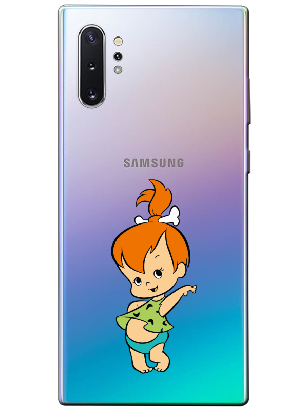 Samsung%20Note%2010%20Plus%20Taş%20Devri%20Kız%20Bebek%20Şeffaf%20Telefon%20Kılıfı