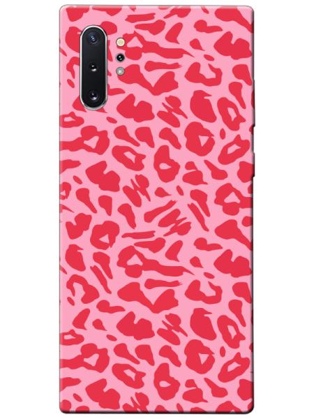 Samsung%20Note%2010%20Plus%20Leopar%20Desen%20Pembe%20Telefon%20Kılıfı