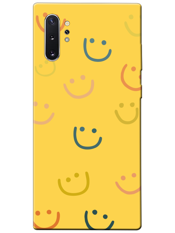 Samsung%20Note%2010%20Plus%20Emoji%20Gülen%20Yüz%20Sarı%20Telefon%20Kılıfı