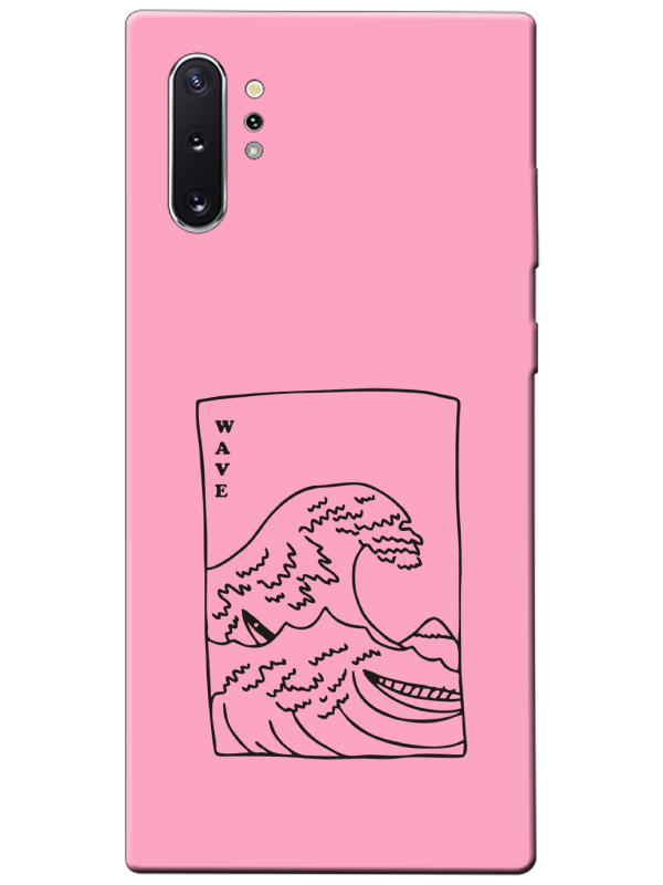 Samsung%20Note%2010%20Plus%20Kanagawa%20Wave%20Pembe%20Telefon%20Kılıfı