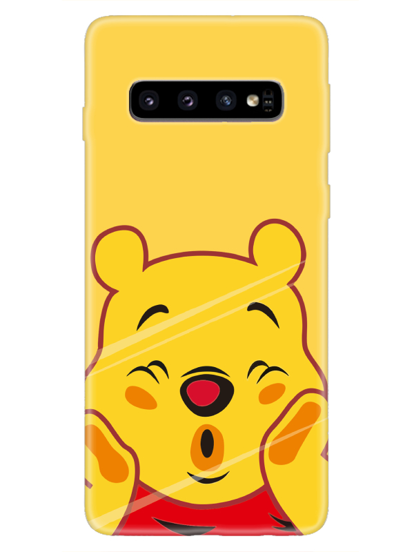 Samsung%20S10%20Winnie%20The%20Pooh%20Sarı%20Telefon%20Kılıfı