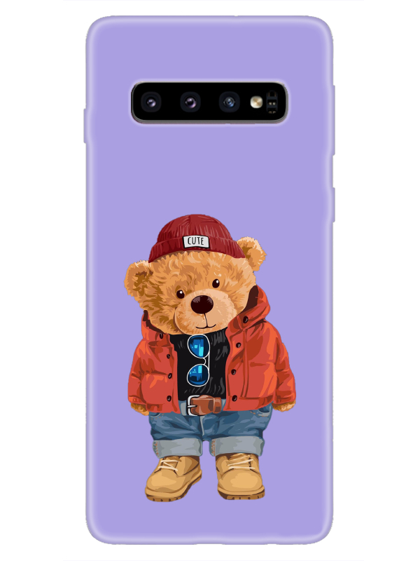 Samsung%20S10%20Teddy%20Bear%20Lila%20Telefon%20Kılıfı