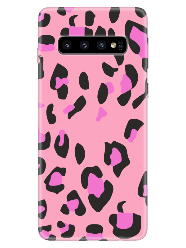 Samsung%20S10%20Leopar%20Desen%20Pembe%20Telefon%20Kılıfı