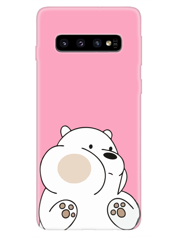 Samsung%20S10%20Panda%20Pembe%20Telefon%20Kılıfı