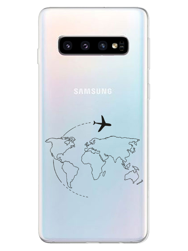 Samsung%20S10Face%20Art%20Şeffaf%20Telefon%20Kılıfı