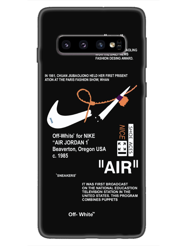 Samsung%20S10%20Nike%20Air%20Siyah%20Telefon%20Kılıfı