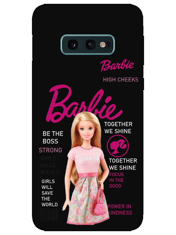 Samsung%20S10e%20Barbie%20Siyah%20Telefon%20Kılıfı