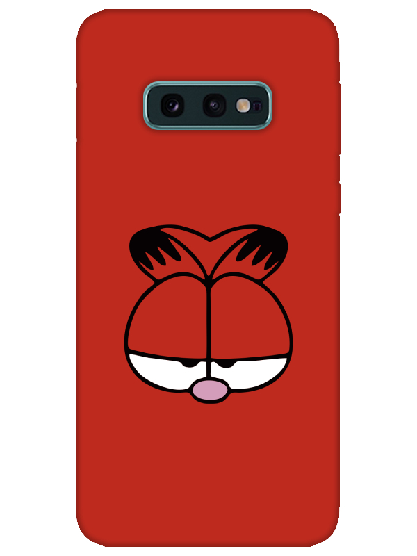 Samsung%20S10e%20Garfield%20Kırmızı%20Telefon%20Kılıfı