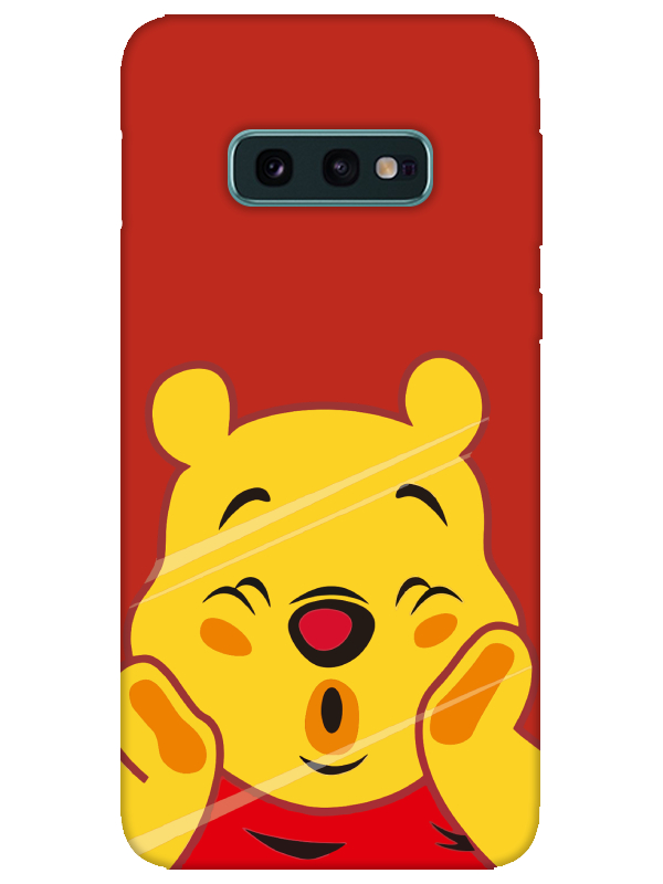 Samsung%20S10e%20Winnie%20The%20Pooh%20Kırmızı%20Telefon%20Kılıfı