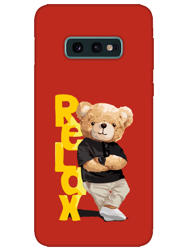 Samsung%20S10e%20Teddy%20Bear%20Relax%20Kırmızı%20Telefon%20Kılıfı