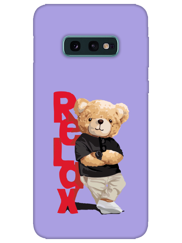 Samsung%20S10e%20Teddy%20Bear%20Relax%20Lila%20Telefon%20Kılıfı