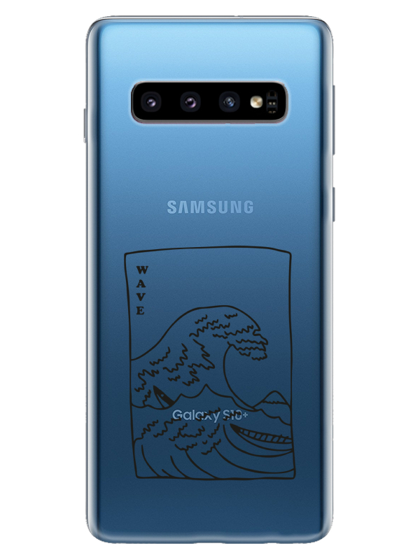 Samsung%20S10%20Plus%20Kanagawa%20Wave%20Şeffaf%20Telefon%20Kılıfı