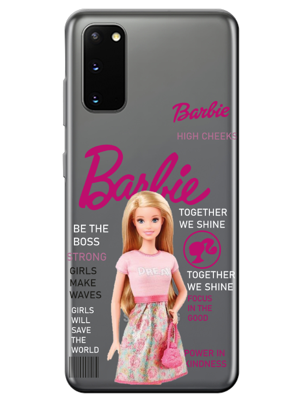 Samsung%20S20%20Barbie%20Şeffaf%20Telefon%20Kılıfı