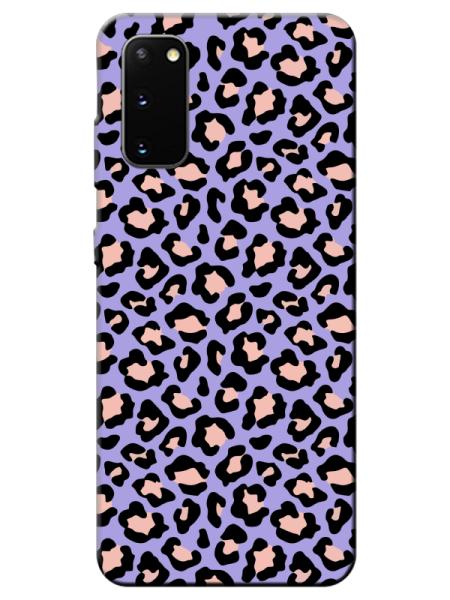 Samsung%20S20%20Leopar%20Desenli%20Lila%20Telefon%20Kılıfı