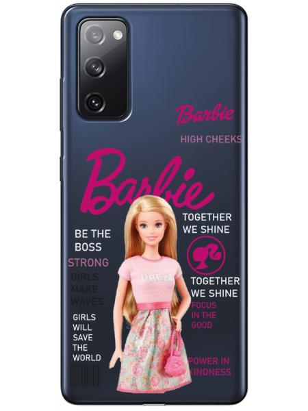 Samsung%20S20%20FE%20Barbie%20Şeffaf%20Telefon%20Kılıfı