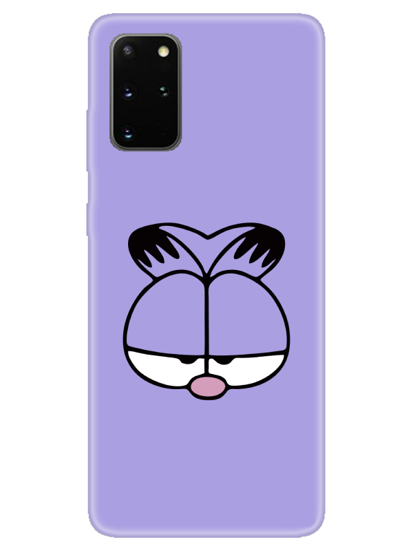 Samsung%20S20%20Plus%20Garfield%20Lila%20Telefon%20Kılıfı