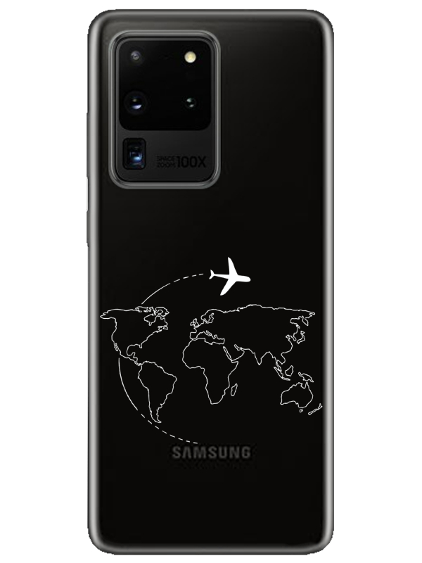 Samsung%20S20%20UltraFace%20Art%20Şeffaf%20Telefon%20Kılıfı