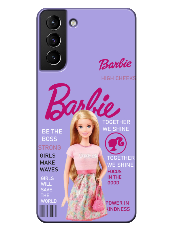 Samsung%20S21%20Barbie%20Lila%20Telefon%20Kılıfı