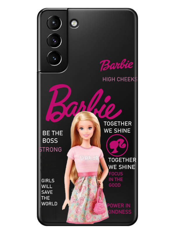 Samsung%20S21%20Barbie%20Şeffaf%20Telefon%20Kılıfı