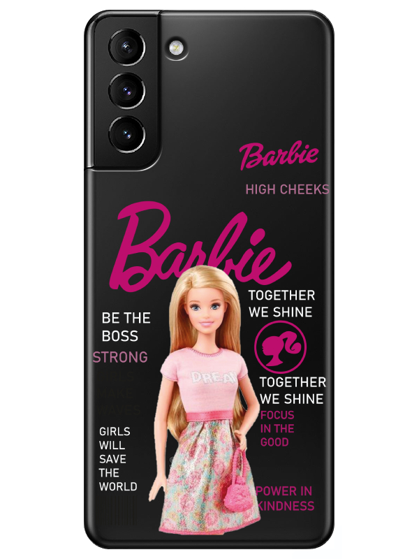 Samsung%20S21%20Plus%20Barbie%20Şeffaf%20Telefon%20Kılıfı