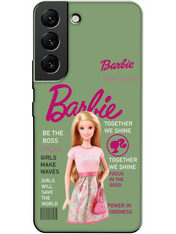 Samsung%20S22%20Barbie%20Yeşil%20Telefon%20Kılıfı