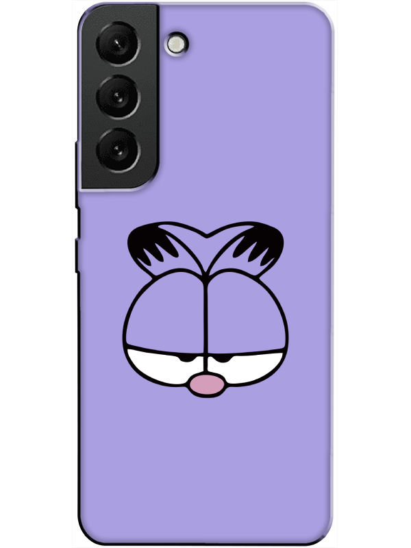 Samsung%20S22%20Garfield%20Lila%20Telefon%20Kılıfı