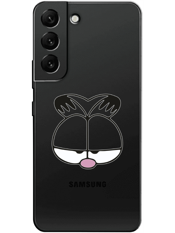 Samsung%20S22%20Garfield%20Şeffaf%20Telefon%20Kılıfı