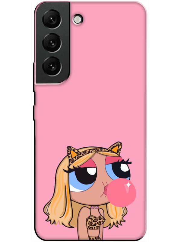 Samsung%20S22%20Powerpuff%20Girls%20Pembe%20Telefon%20Kılıfı