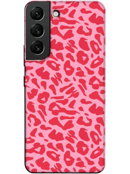 Samsung%20S22%20Leopar%20Desen%20Pembe%20Telefon%20Kılıfı