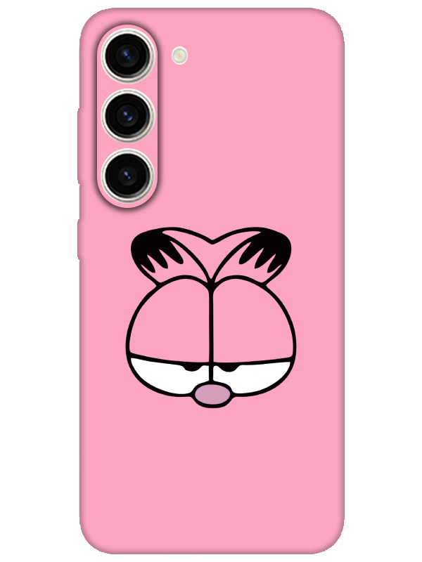 Samsung%20S23%20Garfield%20Pembe%20Telefon%20Kılıfı