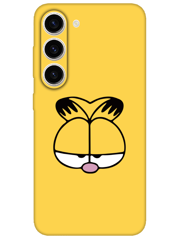 Samsung%20S23%20Garfield%20Sarı%20Telefon%20Kılıfı