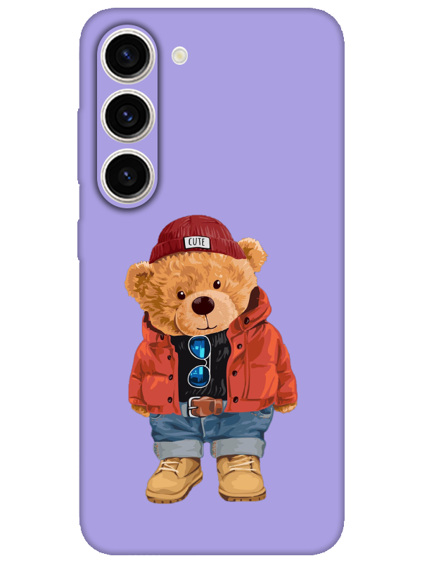 Samsung%20S23%20Teddy%20Bear%20Lila%20Telefon%20Kılıfı