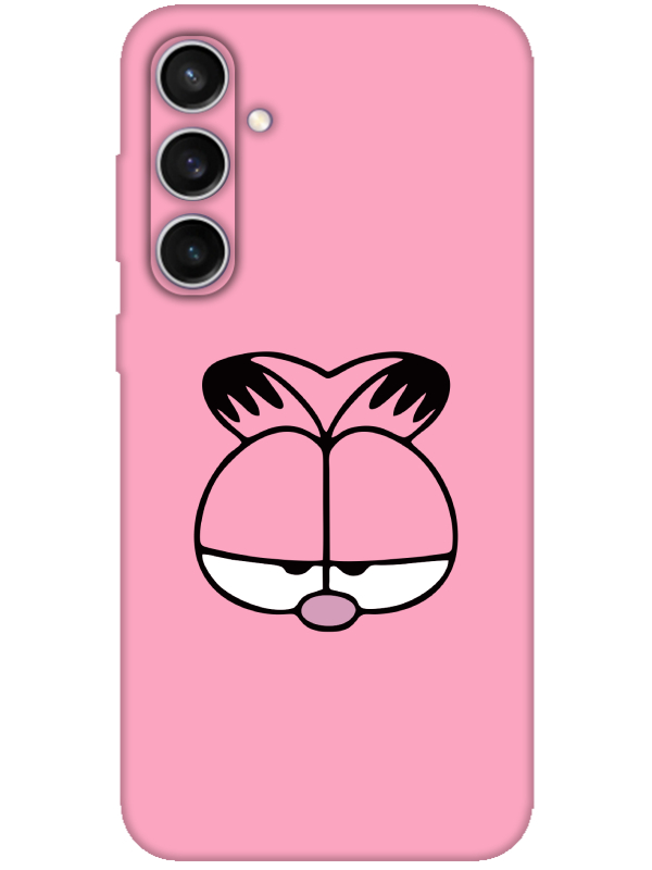 Samsung%20S23%20FE%20Garfield%20Pembe%20Telefon%20Kılıfı