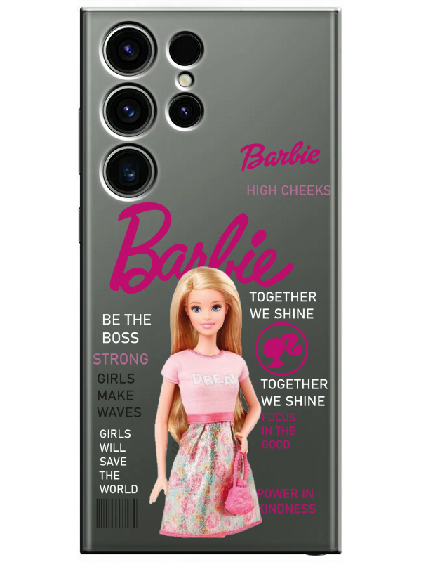 Samsung%20S23%20Ultra%20Barbie%20Şeffaf%20Telefon%20Kılıfı