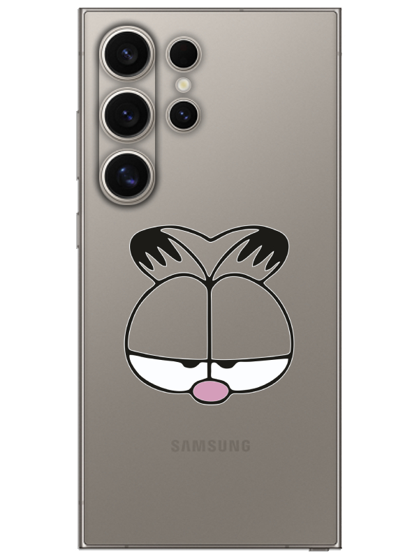 Samsung%20S24%20Ultra%20Garfield%20Şeffaf%20Telefon%20Kılıfı