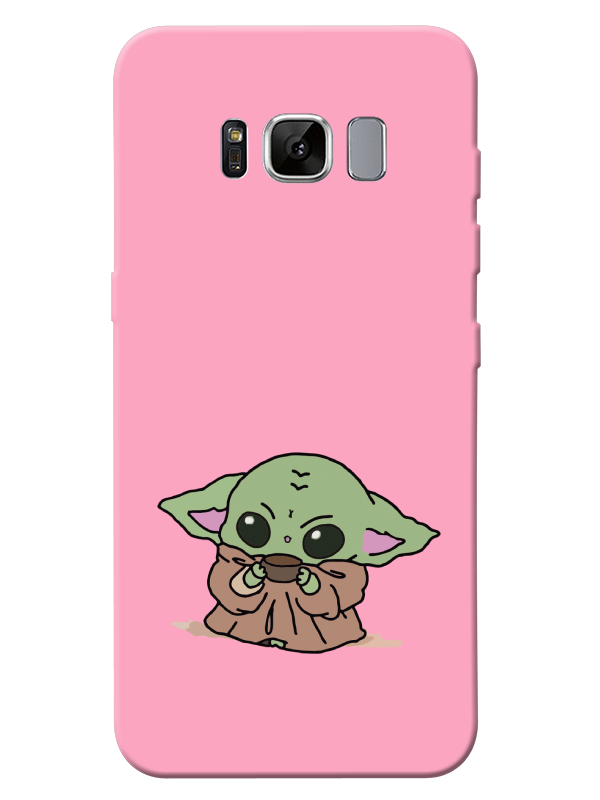 Samsung%20S8%20Baby%20Yoda%20Pembe%20Telefon%20Kılıfı