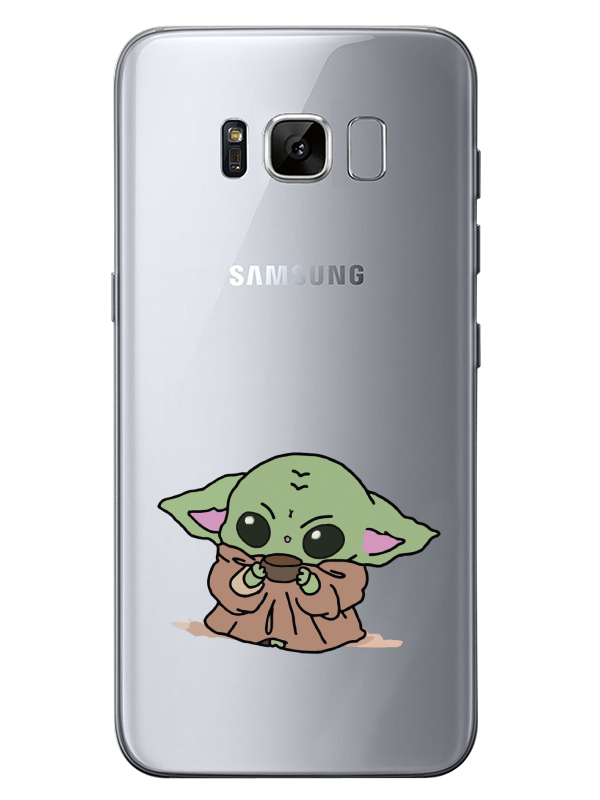 Samsung%20S8%20Baby%20Yoda%20Şeffaf%20Telefon%20Kılıfı